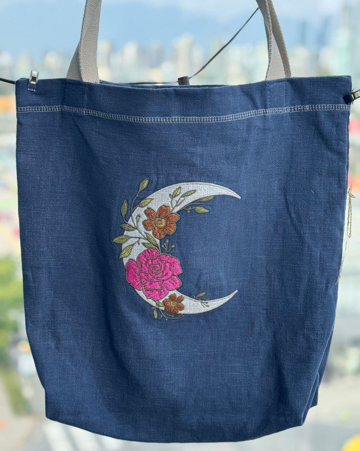 BULLIBAG | Midnight Bloom Tote 🌙