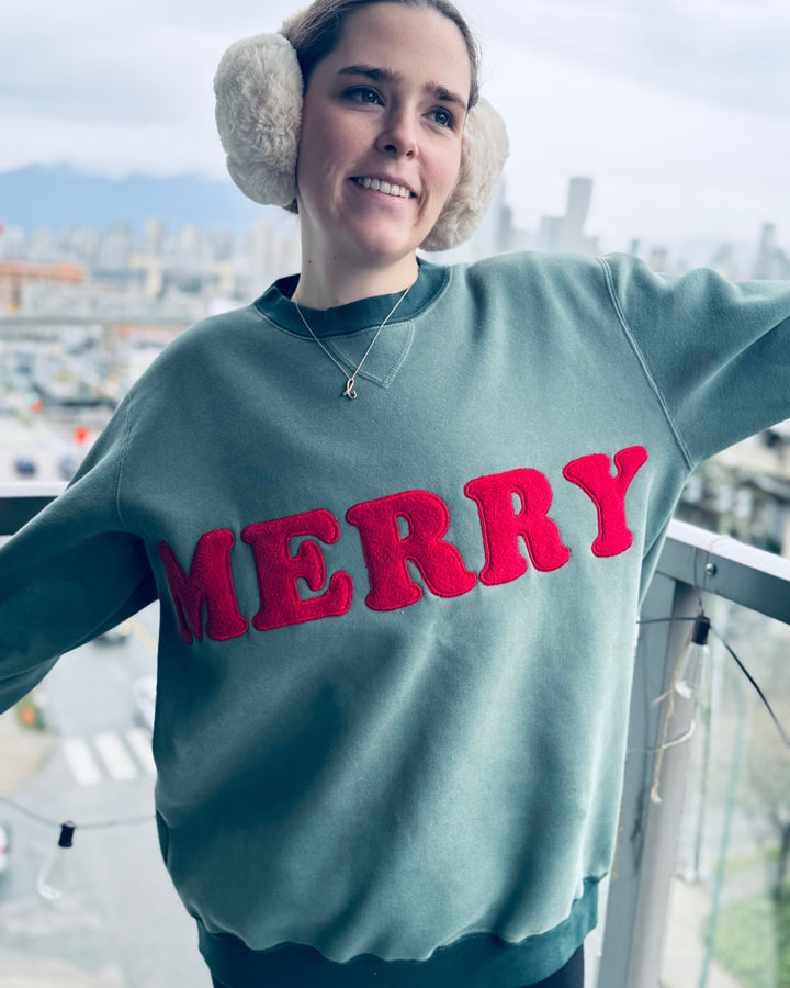 MERRY & Bright Crewneck