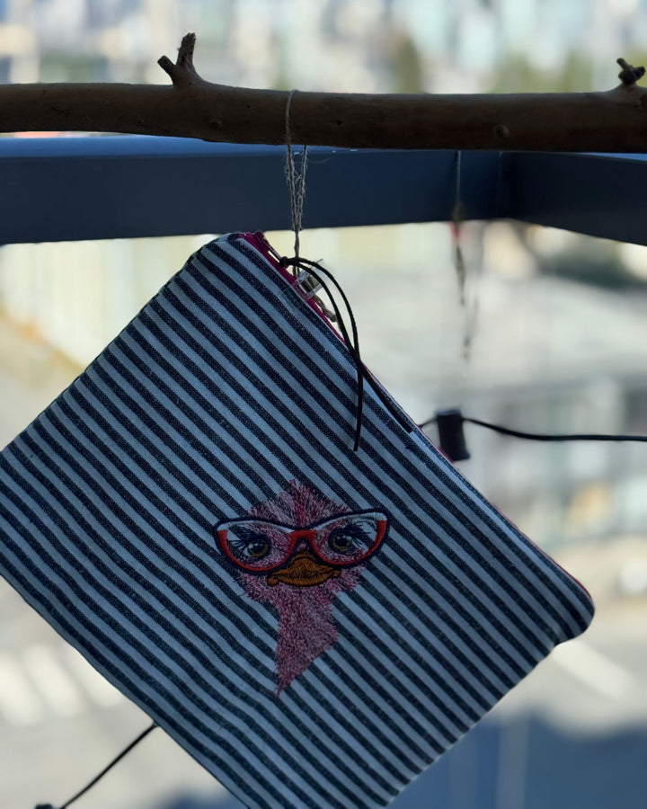 BULLIBAG | Mindful Ostrich Pouch