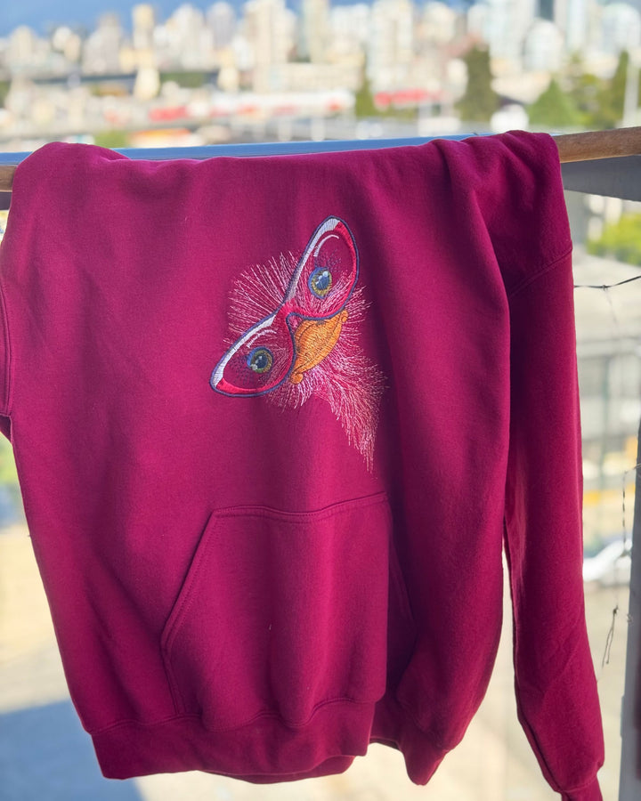 BULLIBAG | Be Kind To Your Mind Happy Hoodie – Cardinal Red