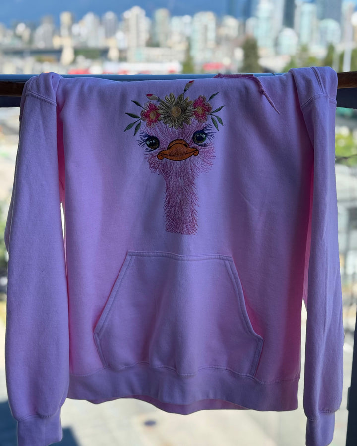 BULLIBAG | Be Kind To Your Mind Happy Hoodie — Light Pink