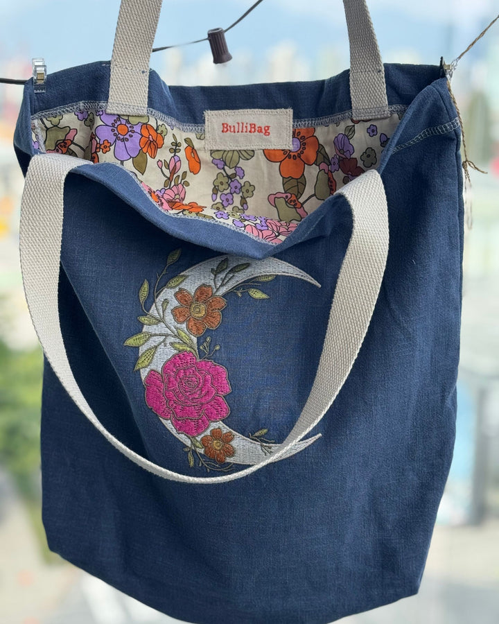 BULLIBAG | Midnight Bloom Tote 🌙