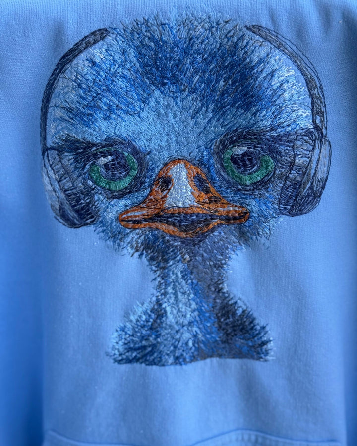 BULLIBAG | Be Kind To Your Mind Happy Hoodie – Sky Blue