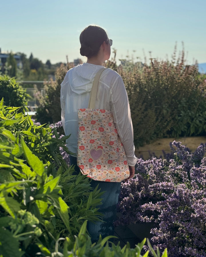 BULLIBAG | Hearts & Stars Water Resistant Lined Totes